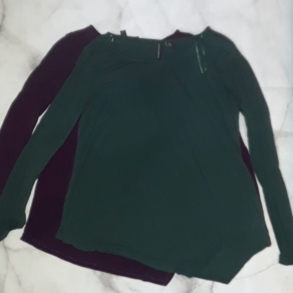 BUNDLE 2 Cynthia Rowley asymmetrical tops